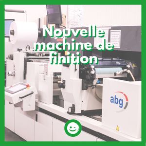 Visuel : Nouvelle machine de finition dans l'atelier