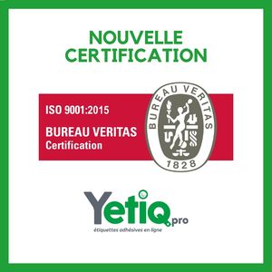 Visuel : Certification ISO 9001:2015